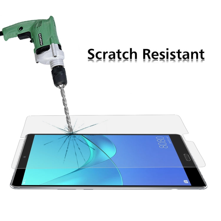 For Huawei MediaPad M5 8.4 inch 0.3mm 9H Surface Hardness Explosion-proof Tempered Glass Film(Transparent)