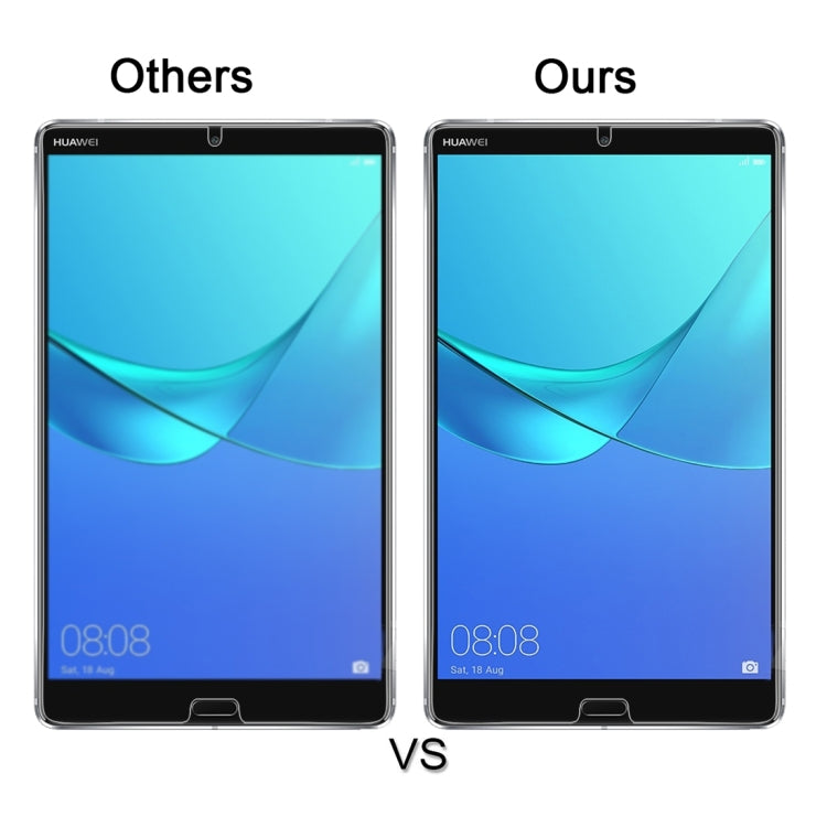 For Huawei MediaPad M5 8.4 inch 0.3mm 9H Surface Hardness Explosion-proof Tempered Glass Film(Transparent)