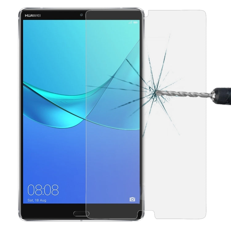 For Huawei MediaPad M5 8.4 inch 0.3mm 9H Surface Hardness Explosion-proof Tempered Glass Film(Transparent)