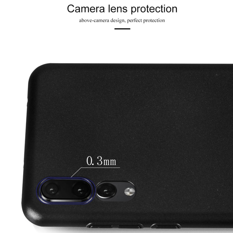 Lenuo Leshield Series for Huawei P20 Pro PC Dropproof Protective Back Cover Case (Black)