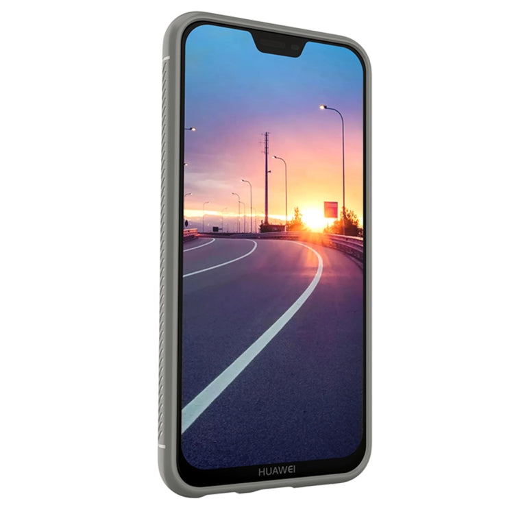 Lenuo Leshen Series for Huawei P20 Lite TPU Litchi Texture Dropproof Protective Back Cover Case