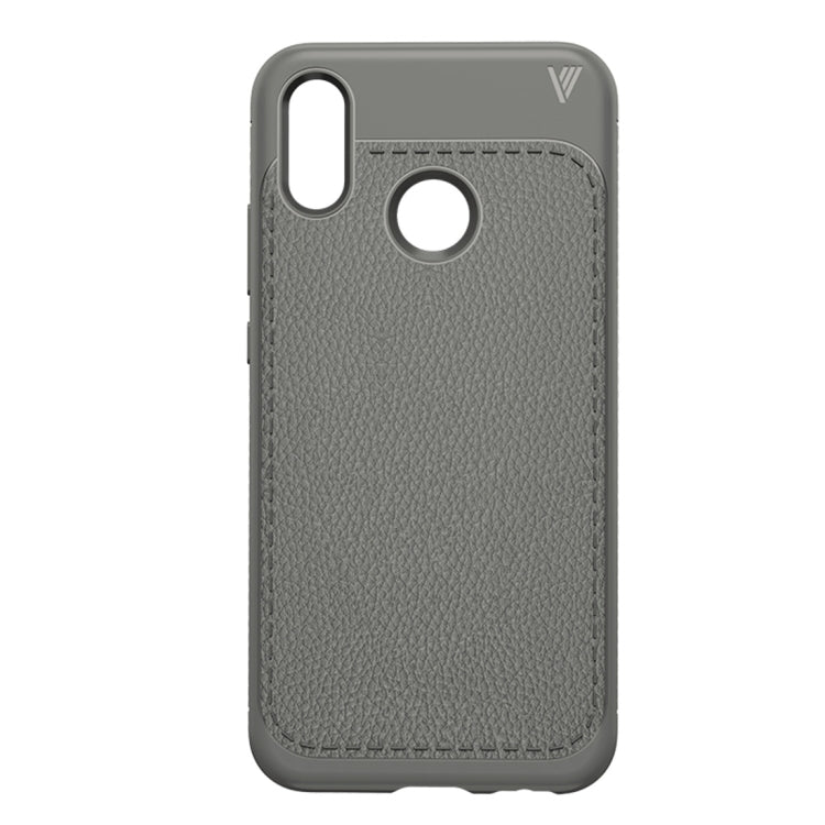 Lenuo Leshen Series for Huawei P20 Lite TPU Litchi Texture Dropproof Protective Back Cover Case