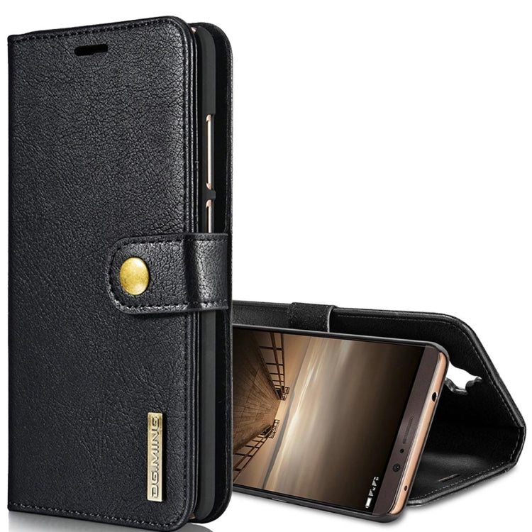 For Huawei Mate 9 Crazy Horse Texture Horizontal Flip Detachable Magnetic Protective Case with Holder & Card Slots & Wallet