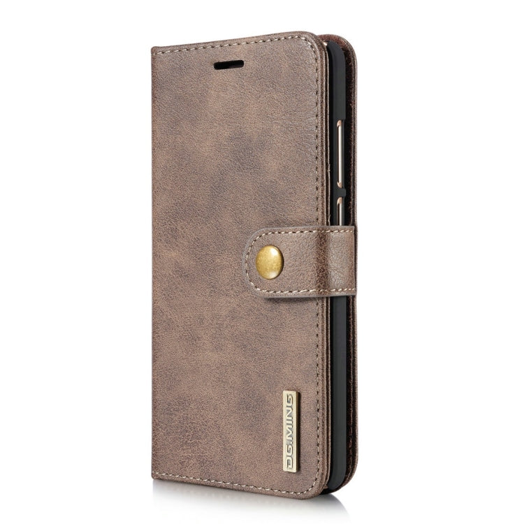 For Huawei Mate 9 Crazy Horse Texture Horizontal Flip Detachable Magnetic Protective Case with Holder & Card Slots & Wallet