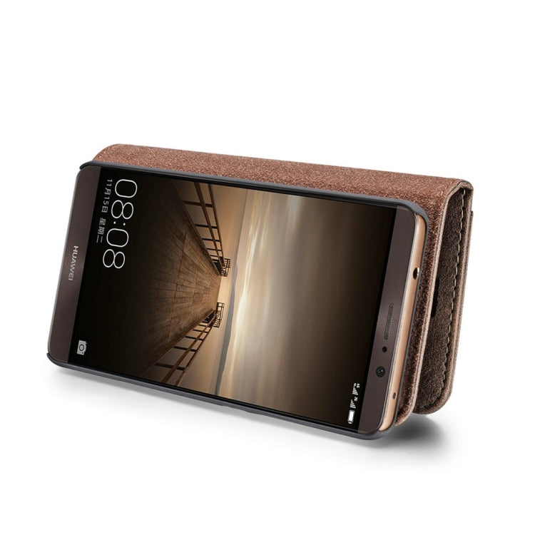 For Huawei Mate 9 Crazy Horse Texture Horizontal Flip Detachable Magnetic Protective Case with Holder & Card Slots & Wallet