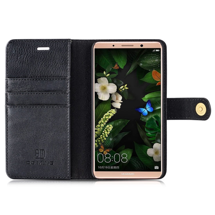 For Huawei Mate 10 Crazy Horse Texture Horizontal Flip Detachable Magnetic Protective Case with Holder & Card Slots & Wallet