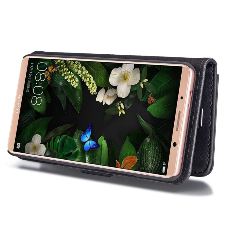 For Huawei Mate 10 Crazy Horse Texture Horizontal Flip Detachable Magnetic Protective Case with Holder & Card Slots & Wallet