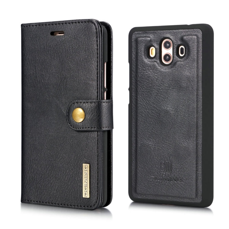 For Huawei Mate 10 Crazy Horse Texture Horizontal Flip Detachable Magnetic Protective Case with Holder & Card Slots & Wallet