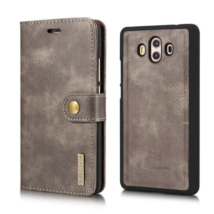 For Huawei Mate 10 Crazy Horse Texture Horizontal Flip Detachable Magnetic Protective Case with Holder & Card Slots & Wallet