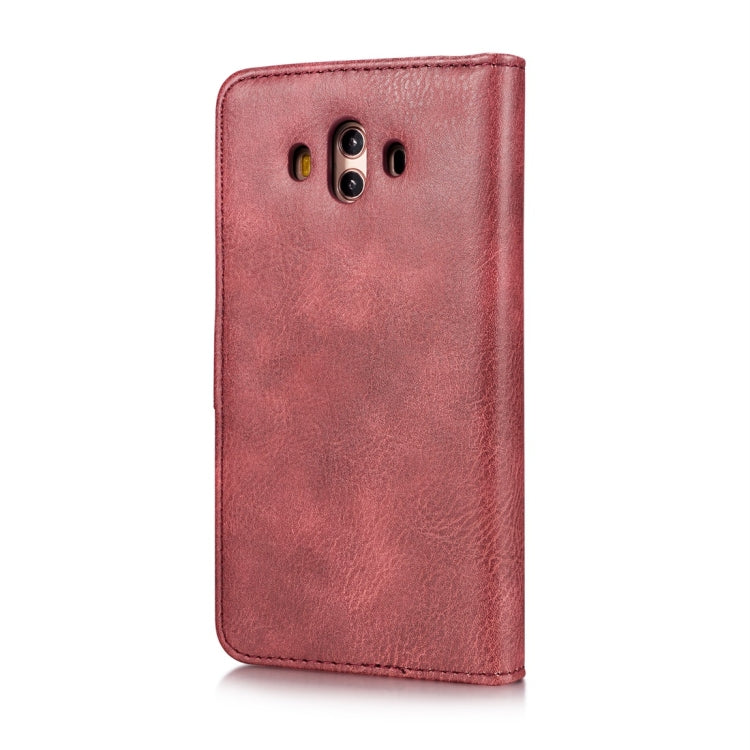 For Huawei Mate 10 Crazy Horse Texture Horizontal Flip Detachable Magnetic Protective Case with Holder & Card Slots & Wallet