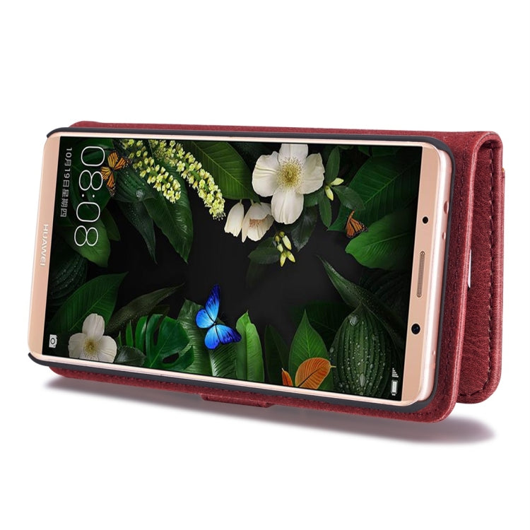 For Huawei Mate 10 Crazy Horse Texture Horizontal Flip Detachable Magnetic Protective Case with Holder & Card Slots & Wallet