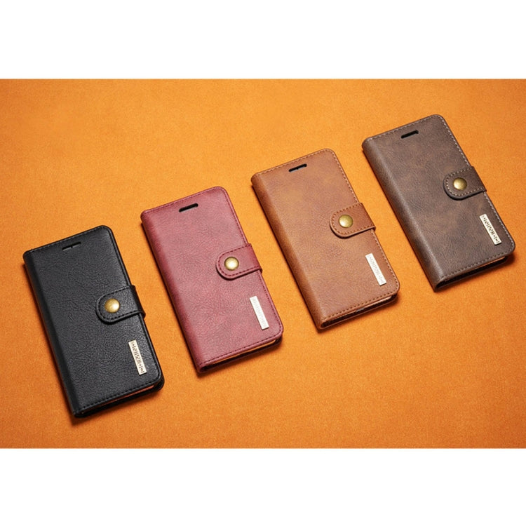 For Huawei Mate 10 Crazy Horse Texture Horizontal Flip Detachable Magnetic Protective Case with Holder & Card Slots & Wallet