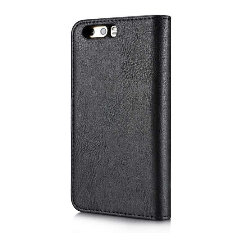 For Huawei P10 Plus Crazy Horse Texture Horizontal Flip Detachable Magnetic Protective Case with Holder & Card Slots & Wallet