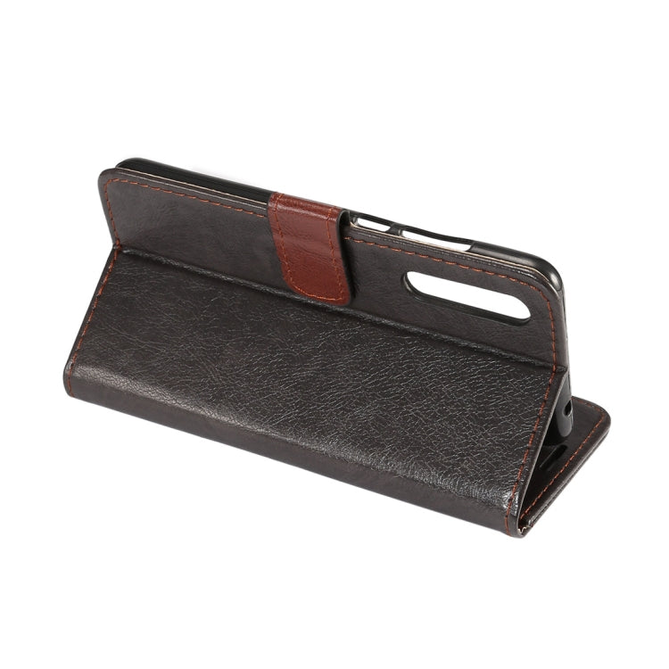 For Huawei P20 Pro Crazy Horse Texcture PU + TPU Horizontal Flip Leather Case with Holder & Card Slots & Wallet & Photo Frame