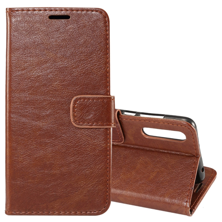 For Huawei P20 Pro Crazy Horse Texcture PU + TPU Horizontal Flip Leather Case with Holder & Card Slots & Wallet & Photo Frame