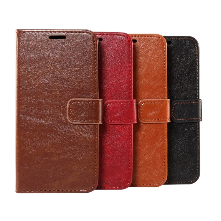 For Huawei P20 Pro Crazy Horse Texcture PU + TPU Horizontal Flip Leather Case with Holder & Card Slots & Wallet & Photo Frame