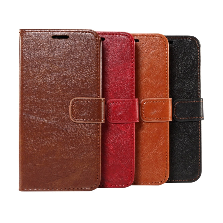 For Huawei P20 Crazy Horse Texcture PU + TPU Horizontal Flip Leather Case with Holder & Card Slots & Wallet & Photo Frame