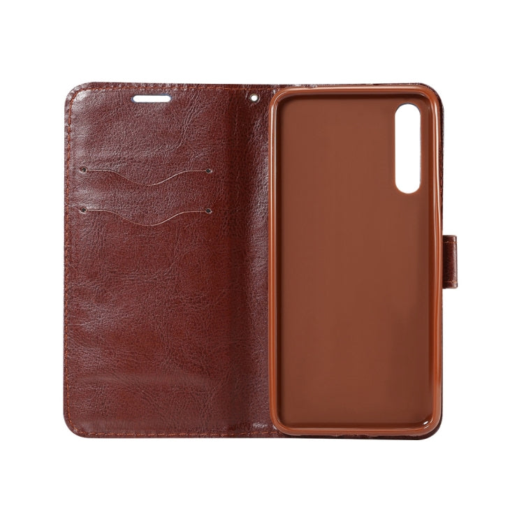 Dibase for Huawei P20 Texture Horizontal Flip Leather Case with Holder & Card Slots (Baby Blue)