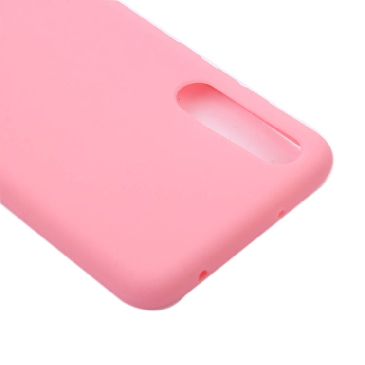 For Huawei P20 Inside and Outside Frosted TPU Protective Back Cover Case