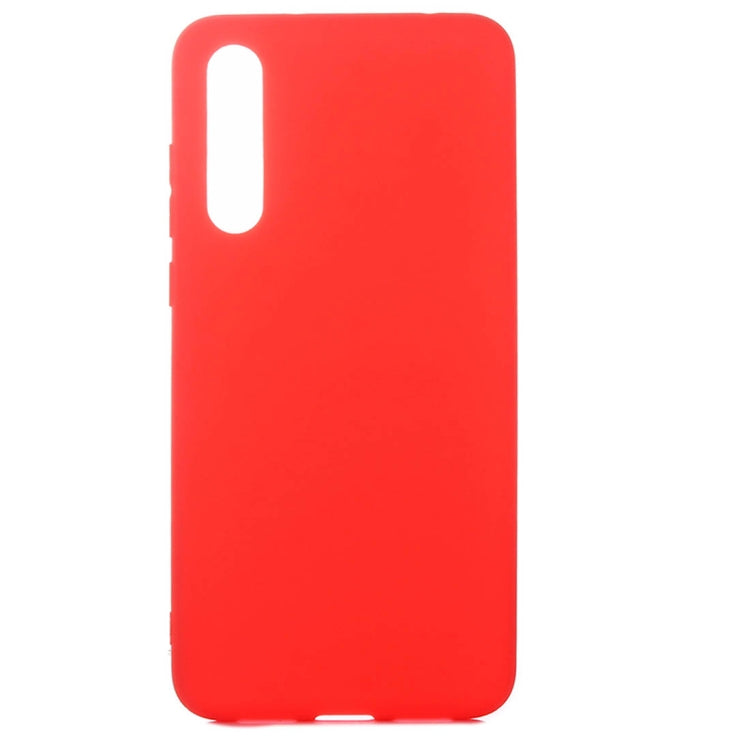 For Huawei P20 Inside and Outside Frosted TPU Protective Back Cover Case