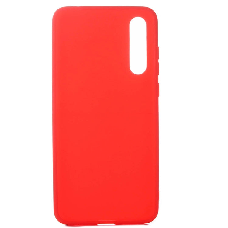 For Huawei P20 Inside and Outside Frosted TPU Protective Back Cover Case