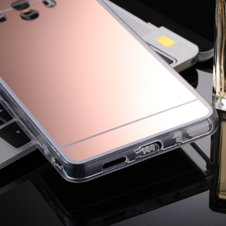 For Huawei Mate 10 Acrylic + TPU Electroplating Mirror Protective Back Cover Case