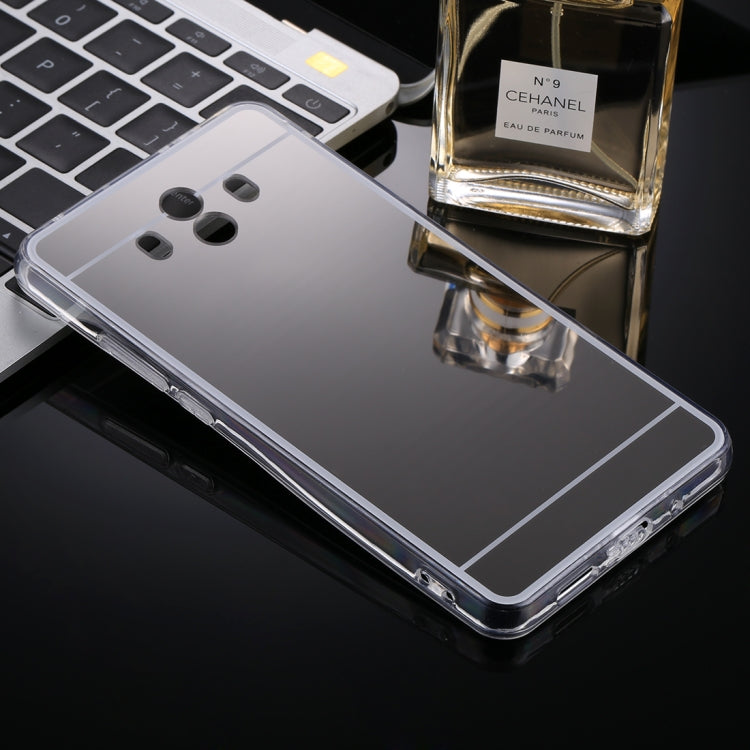 For Huawei Mate 10 Acrylic + TPU Electroplating Mirror Protective Back Cover Case