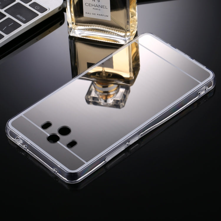 For Huawei Mate 10 Acrylic + TPU Electroplating Mirror Protective Back Cover Case