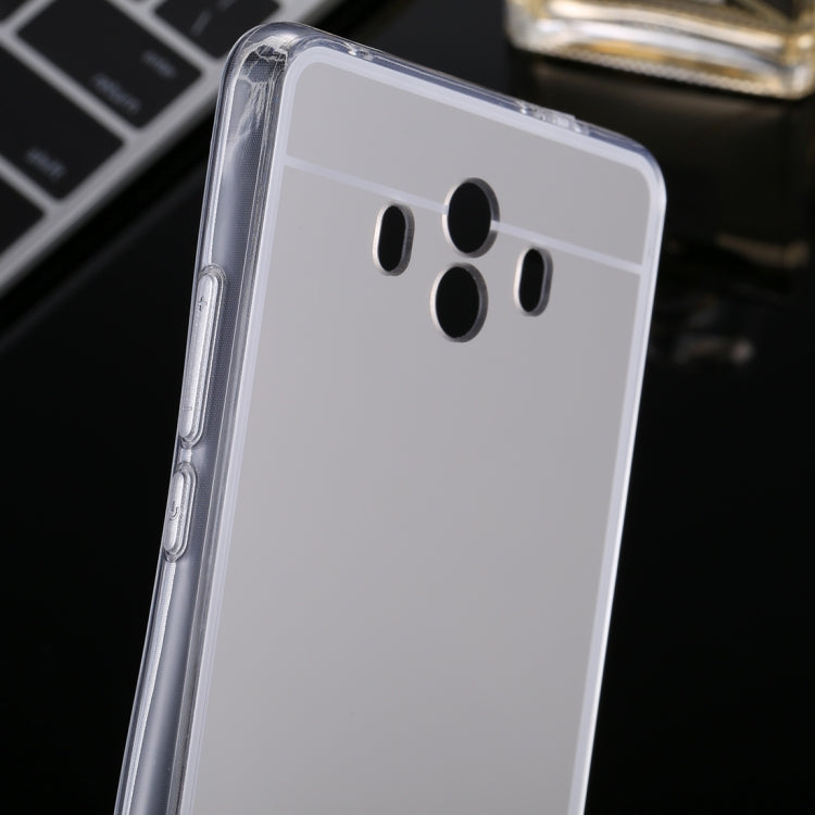 For Huawei Mate 10 Acrylic + TPU Electroplating Mirror Protective Back Cover Case
