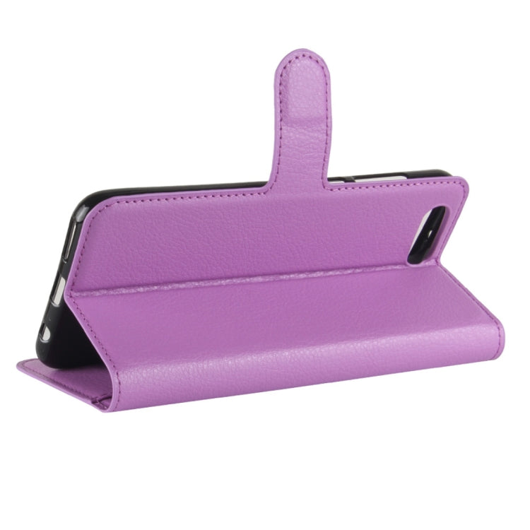 For Huawei Honor View 10 Litchi Texture Horizontal Flip Leather Case with Holder & Card Slots & Wallet