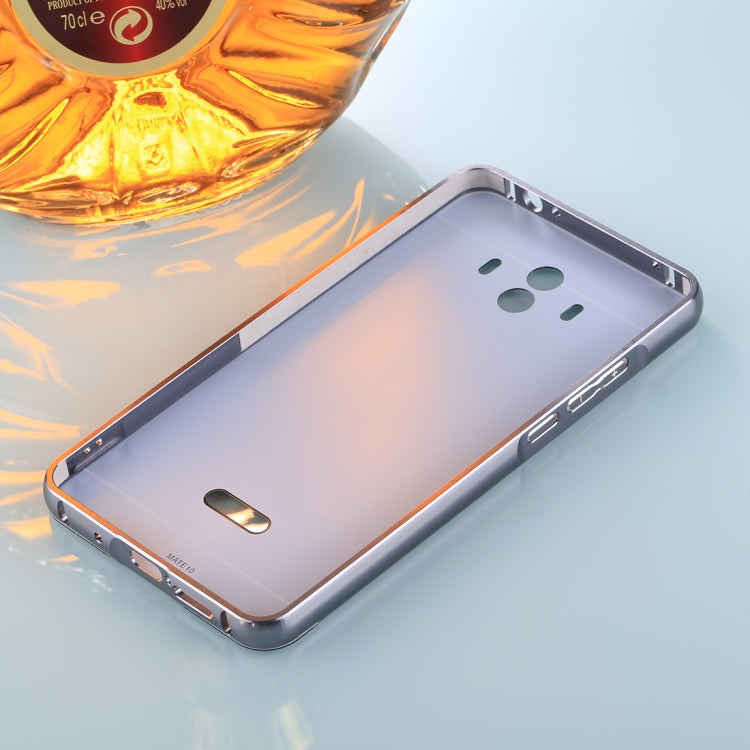 For Huawei Mate 10 Electroplating + PC Mirror Protective Back Cover Case