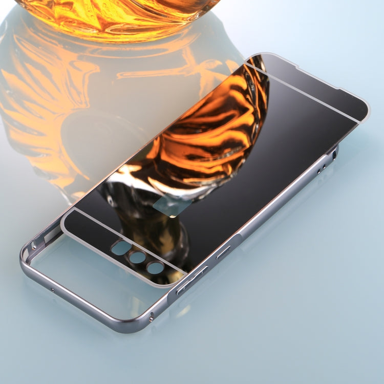 For Huawei P10 Electroplating + PC Mirror Protective Back Cover Case