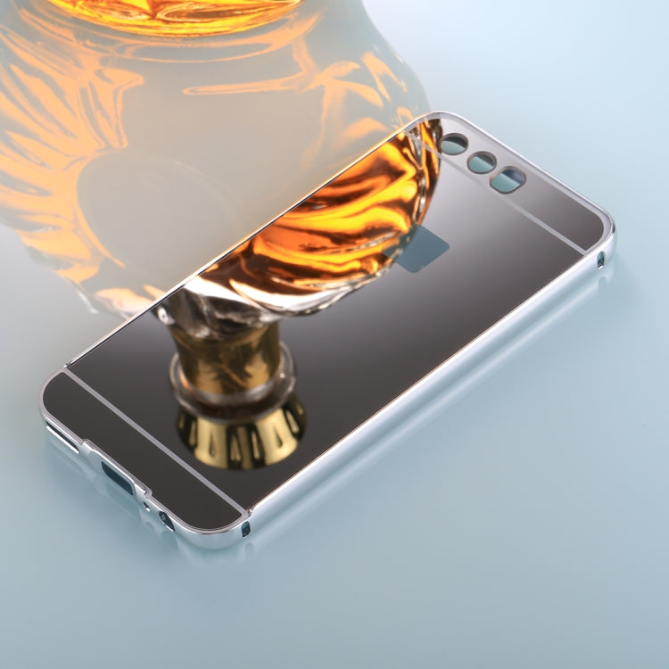 For Huawei P10 Electroplating + PC Mirror Protective Back Cover Case