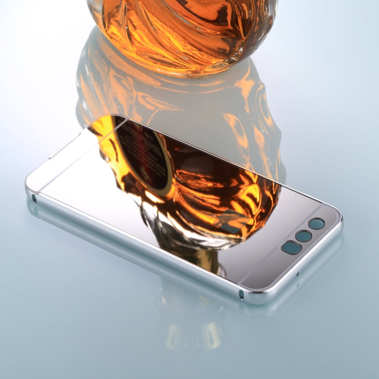 For Huawei P10 Electroplating + PC Mirror Protective Back Cover Case