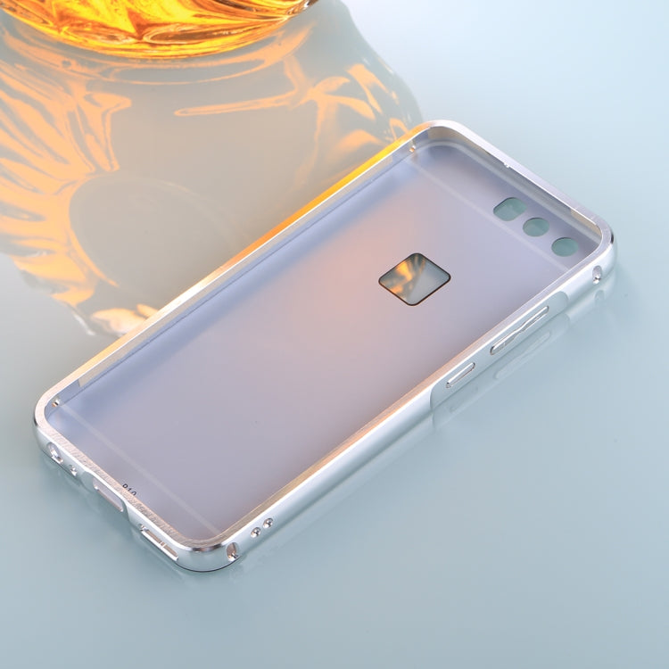 For Huawei P10 Electroplating + PC Mirror Protective Back Cover Case