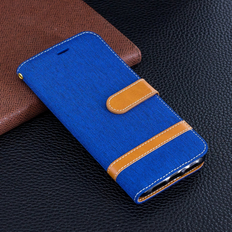 For Huawei P20 Denim Texture TPU + PU Horizontal Flip Leather Case with Holder & Card Slots & Wallet & Lanyard