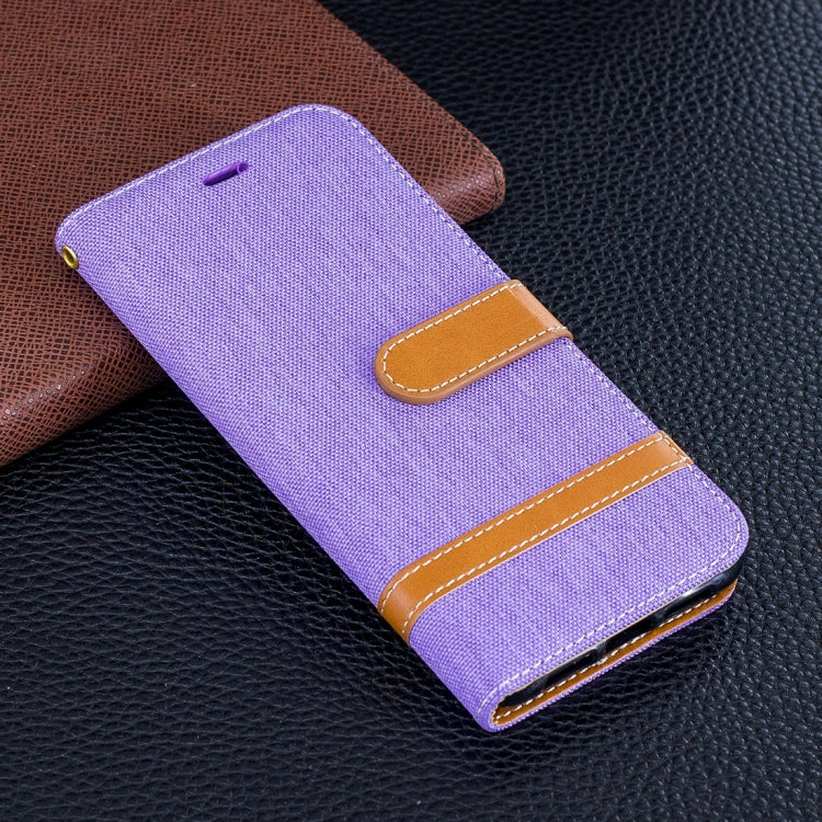 For Huawei P20 Denim Texture TPU + PU Horizontal Flip Leather Case with Holder & Card Slots & Wallet & Lanyard