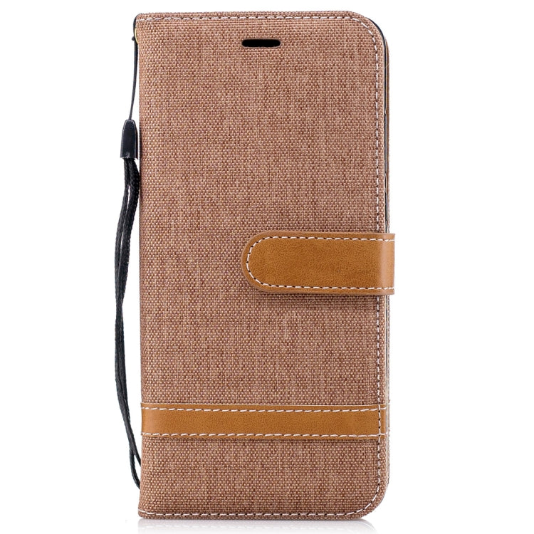 For Huawei P20 Denim Texture TPU + PU Horizontal Flip Leather Case with Holder & Card Slots & Wallet & Lanyard