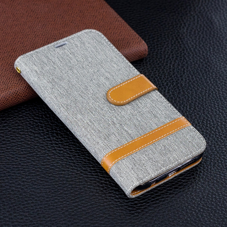 For Huawei P20 Lite & nova 3e Denim Texture TPU + PU Horizontal Flip Leather Case with Holder & Card Slots & Wallet & Lanyard