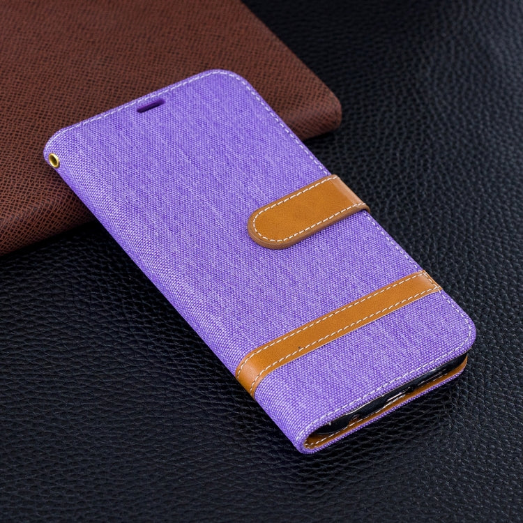 For Huawei P20 Lite & nova 3e Denim Texture TPU + PU Horizontal Flip Leather Case with Holder & Card Slots & Wallet & Lanyard