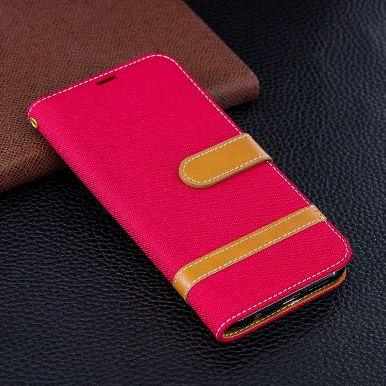 For Huawei P20 Lite & nova 3e Denim Texture TPU + PU Horizontal Flip Leather Case with Holder & Card Slots & Wallet & Lanyard