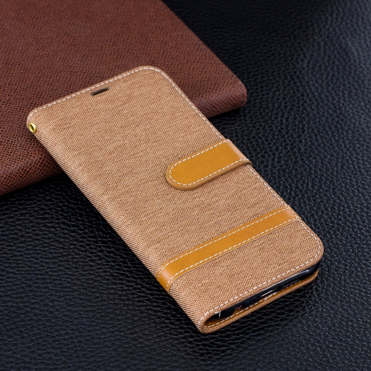 For Huawei P20 Lite & nova 3e Denim Texture TPU + PU Horizontal Flip Leather Case with Holder & Card Slots & Wallet & Lanyard
