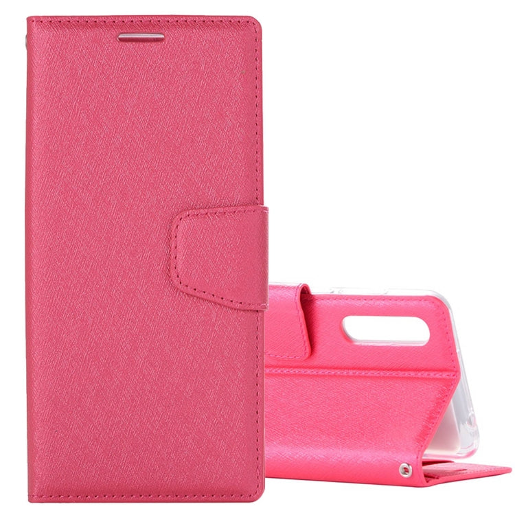 For Huawei P20 Pro Silk Texture Horizontal Flip Leather Case with Holder & Card slots & Wallet & Photo Frame