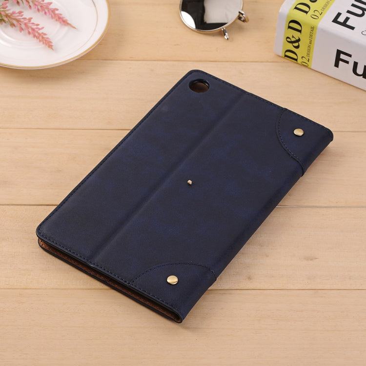 For Huawei MediaPad M5 8.4 inch Vintage Book Style Horizontal Flip Environmental PU Leather Case with Holder & Card Slots & Wallet & Photo Frame