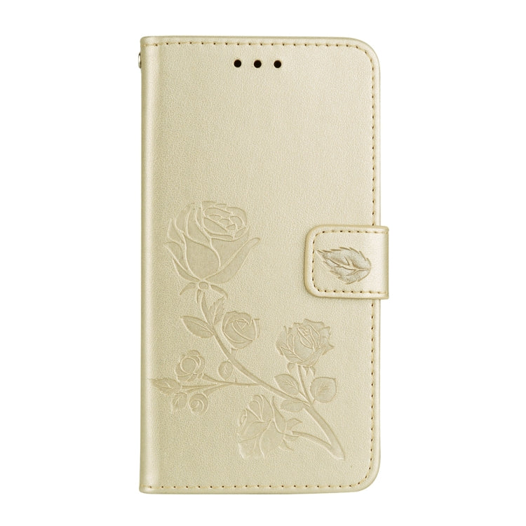 For Huawei Y3 2017 Rose embossed Texture Horizontal Flip Environmental PU Leather Case with Holder & Card Slots & Wallet