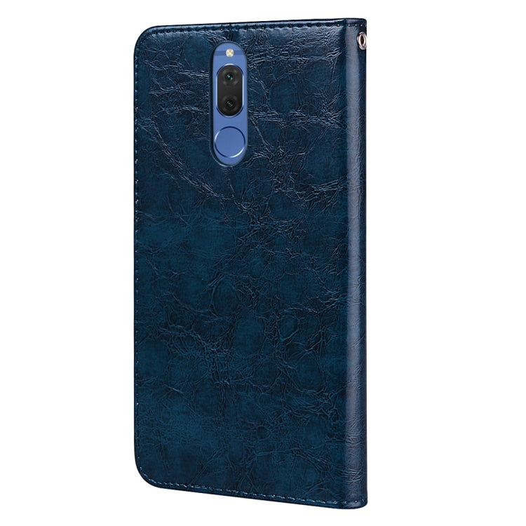 For Huawei Mate 10 Lite & Nova 2i Business Style Oil Wax Texture Horizontal Flip Leather Case with Holder & Card Slots & Wallet