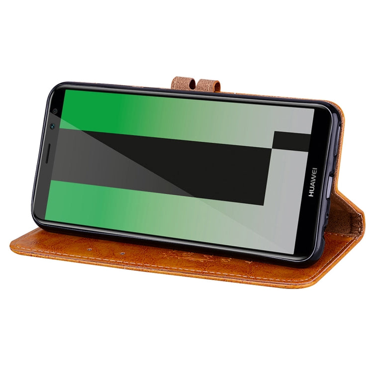 For Huawei Mate 10 Lite & Nova 2i Business Style Oil Wax Texture Horizontal Flip Leather Case with Holder & Card Slots & Wallet