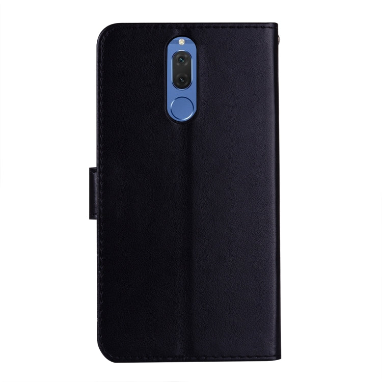 For Huawei Mate 10 Lite Rose Embossed Horizontal Flip Environmental PU Leather Case with Holder & Card Slots & Wallet