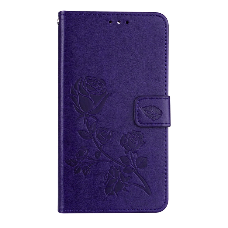 For Huawei Mate 10 Lite Rose Embossed Horizontal Flip Environmental PU Leather Case with Holder & Card Slots & Wallet