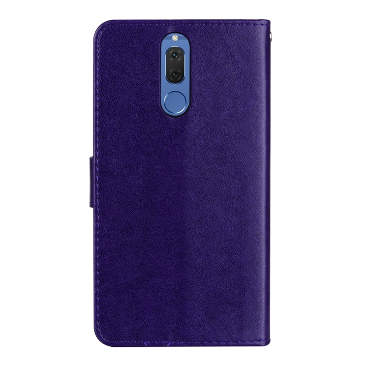 For Huawei Mate 10 Lite Rose Embossed Horizontal Flip Environmental PU Leather Case with Holder & Card Slots & Wallet